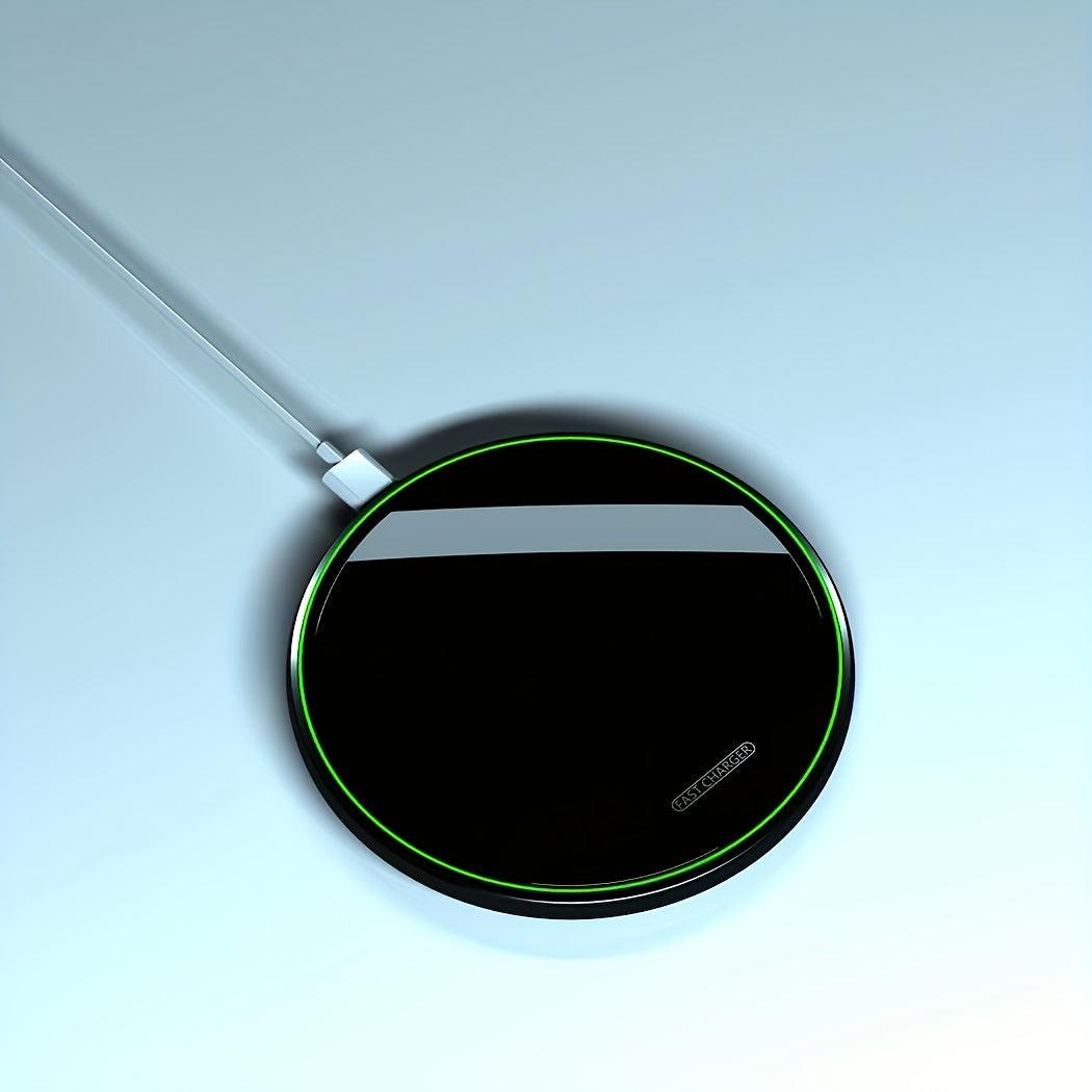 15W Wireless Charging Pad - Fast Charge Station for iPhone 16/15/14/13/12/11/XS,  S24/S23/S22 & Type-C Devices | USB-C 3.0 Connector, 36V Max Voltage No Battery Needed Easy Setup QuickCharge Technology Stylish Design - Buy online at  Vibe In Cart.