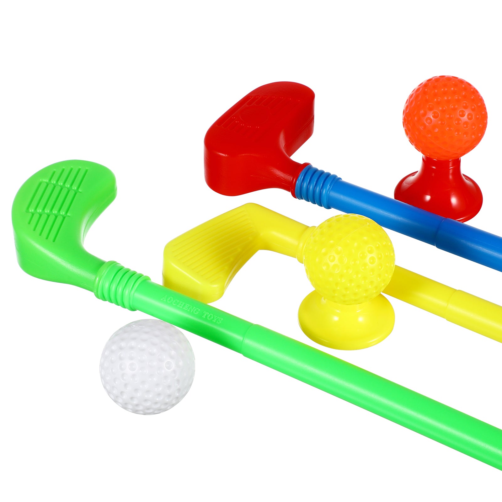 Educational Kids Golf Toy Set with Clubs for 2-4 Year Olds