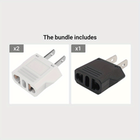 US Plug Adapter, European to USA Travel Plug Adapter, EU to US Plug Converter, Travel from Europe to USA Outlet, Power Travel Adapters European to American, Canada, Mexico, Japan - Buy online at  Vibe In Cart.
