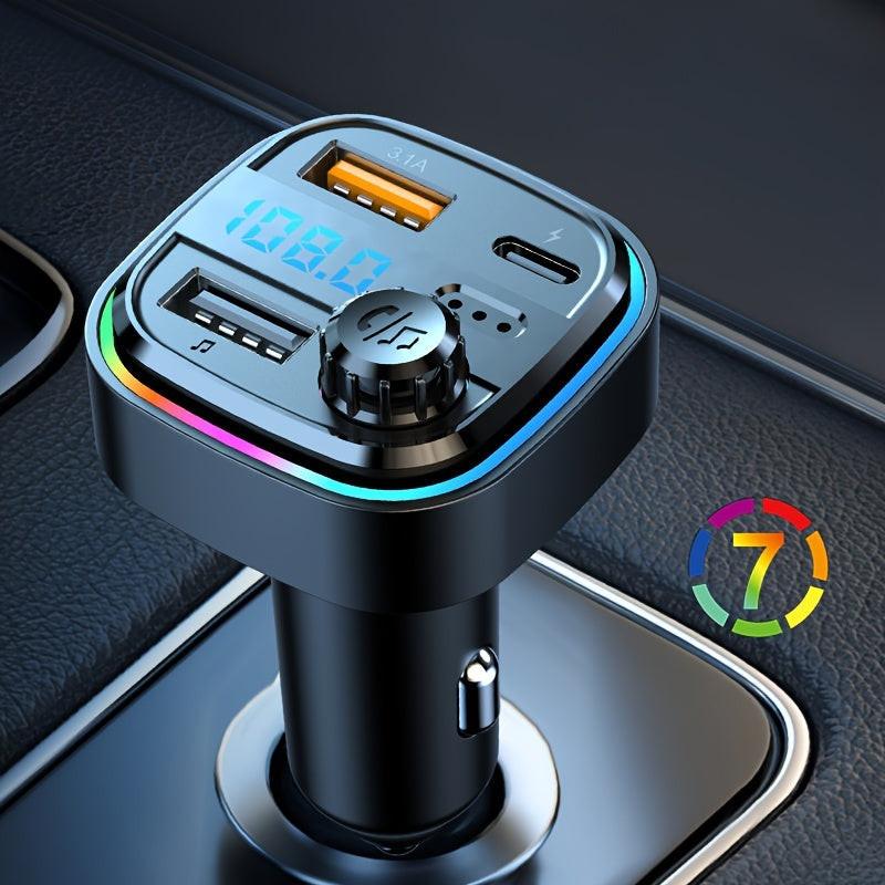 [Wireless Car MP3] Wireless Car MP3 Player, Multifunctional Car MP3 Player | Dual USB Car Charger, Quick Charge, USB Connection, Operating Voltage ≤36V, No Battery, with Digital Media Player Accessories - Buy online at  Vibe In Cart.