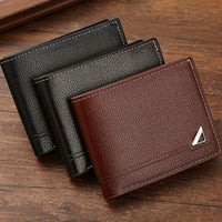 [Christmas Anniversary Birthday] Men's PU Leather Wallet - Large Capacity, Multiple Card Slots | Fits ID Cards, Credit Cards & Cash – Perfect Gift for Christmas, Anniversary, Birthday Valentine’s, Men’s Bifold Billfold - Buy online at  Vibe In Cart.