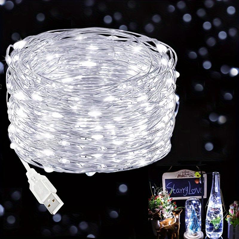 1pc LED Mini Lights, for Wedding Dormitory, Bedroom, Party, Holiday, Hanging Tapestry, Christmas, New Year, Halloween, Wedding Decoration String Lights, Birthday Decoration String Lights - Buy online at  Vibe In Cart.