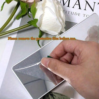 1pc Creative Mirror Digital Alarm Clock | LED Display, Temperature Time Date, USB Plug In, Silent, Portable, Ideal for Home Office Decoration, Perfect Gift for Christmas And Valentine'S Day - Buy online at  Vibe In Cart.