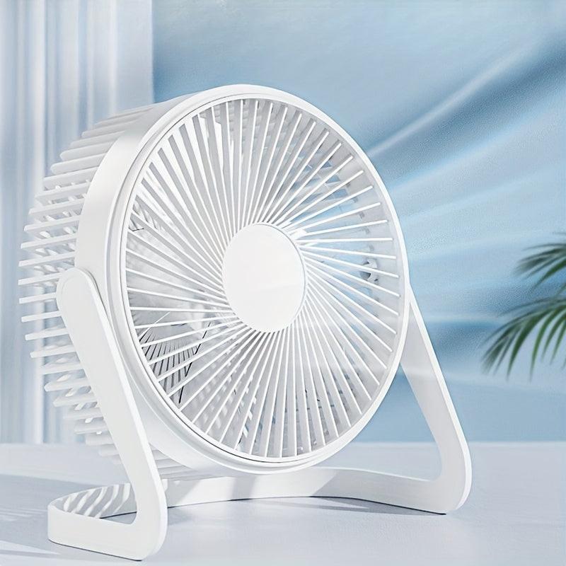 5-inch USB desktop fan, portable mini plug-in home gift small fan, very suitable for bedroom, office, kitchen, camping, etc - Buy online at  Vibe In Cart.