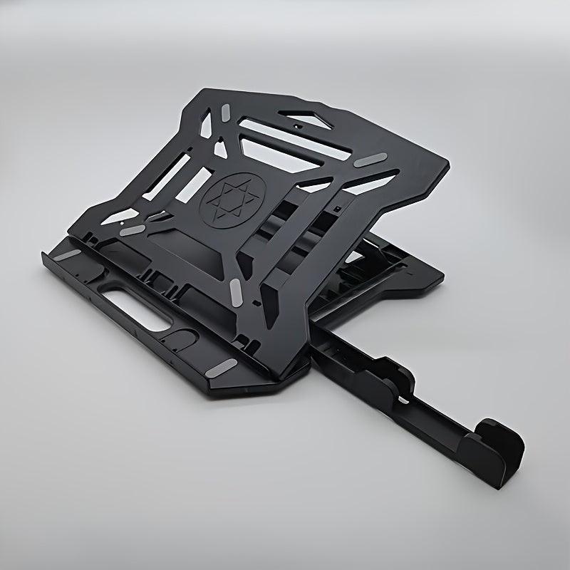 Portable Adjustable Laptop Stand - ABS Material, Height-Adjustable, Cooling Function, Rotatable Base for 13-15 Inch Laptops, Office Desk Accessory - Buy online at  Vibe In Cart.