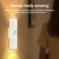 [USB Rechargeable LED] 1pc/2pcs/4pcs Motion Sensor Night Light, Magnetic Wall Light, Detachable Wall-Mounted Lighting with Lens, Up and Down Illumination, USB Rechargeable LED Light, Wireless Stair Light, Indoor Wooden Wall L - Buy online at  Vibe In Cart.