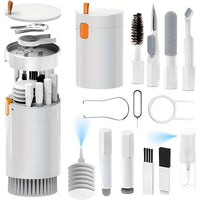 [Multi-Functional Cleaning Kit] 20-in-1 Multi-Functional Digital Cleaning Kit - Brush Tool Set for Cameras, Phones, Headsets & Keyboards - Cleaning Tools - Buy online at  Vibe In Cart.