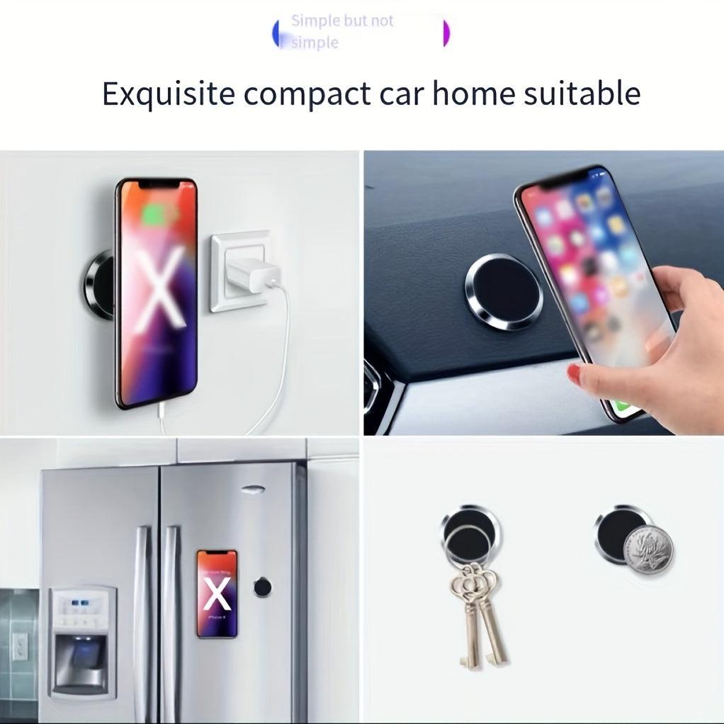 Magnetic Car Phone Holder Universal Car Phone Stand for Phone Dashboard Wall Mounted Car Magnet Sticker - Buy online at  Vibe In Cart.