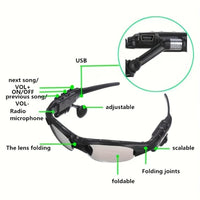 Smart Glasses With Wireless Earphones - Stylish, Atmospheric, Music And Calls, Stereo, Anti-glare, Suitable For Driving, Sports, Outdoor, Couple Gifts - Buy online at  Vibe In Cart.