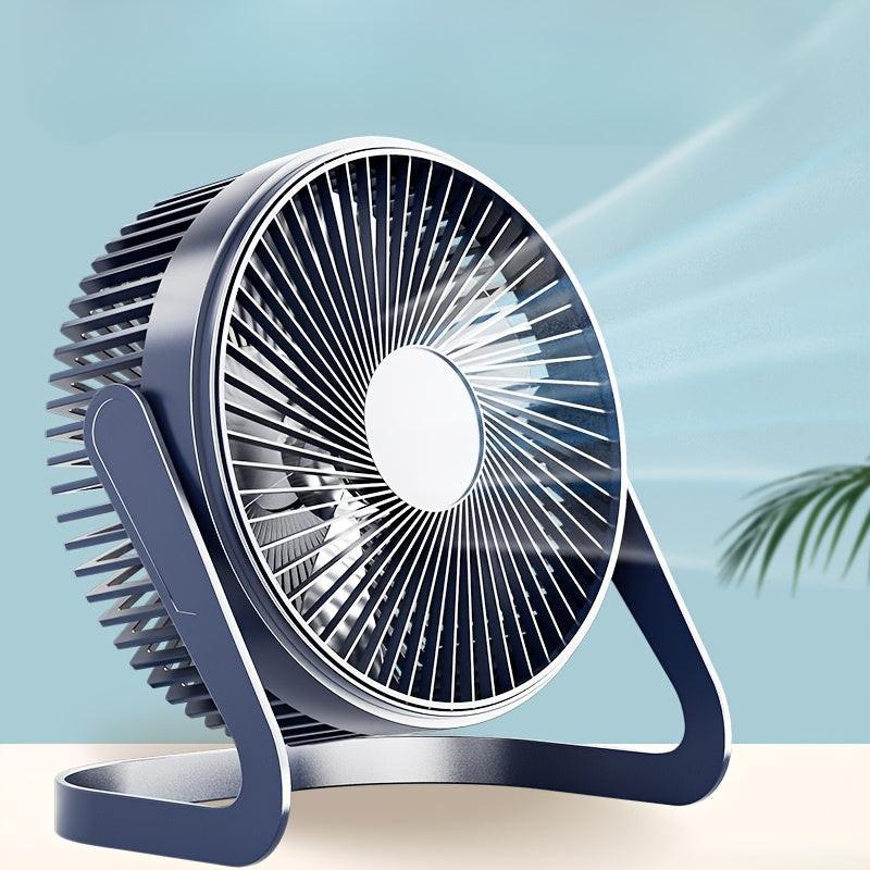 5-inch USB desktop fan, portable mini plug-in home gift small fan, very suitable for bedroom, office, kitchen, camping, etc - Buy online at  Vibe In Cart.