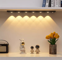 [LED Sensor Strip Light] Modern LED Human Body Sensor Strip Light, Wireless Rechargeable Magnetic Tape, Suitable for Shoe Cabinets, Display Cabinets, Wardrobes, Cabinets, No Wiring Needed - Buy online at  Vibe In Cart.