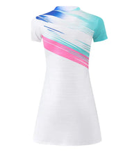 New Summer Women Tennis Dress Pickleball Skirt Golf Dress For Girls Knee Length Sports Dresses for Badminton Workout