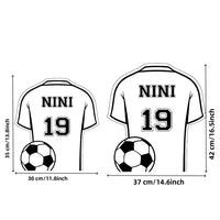 Custom Football Shirt LED Mirror - Personalized Acrylic Gift for Dad, Man Cave Wall Decor (Christmas/Birthday/Father's Day) - Buy online at  Vibe In Cart.