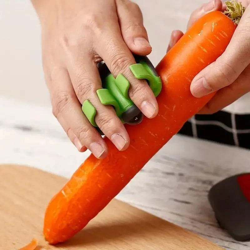 1 Easy and Convenient Black Green Peeler, Sharp Blade, Non Slip Grip, Suitable for Kitchen and Camping - Buy online at  Vibe In Cart.