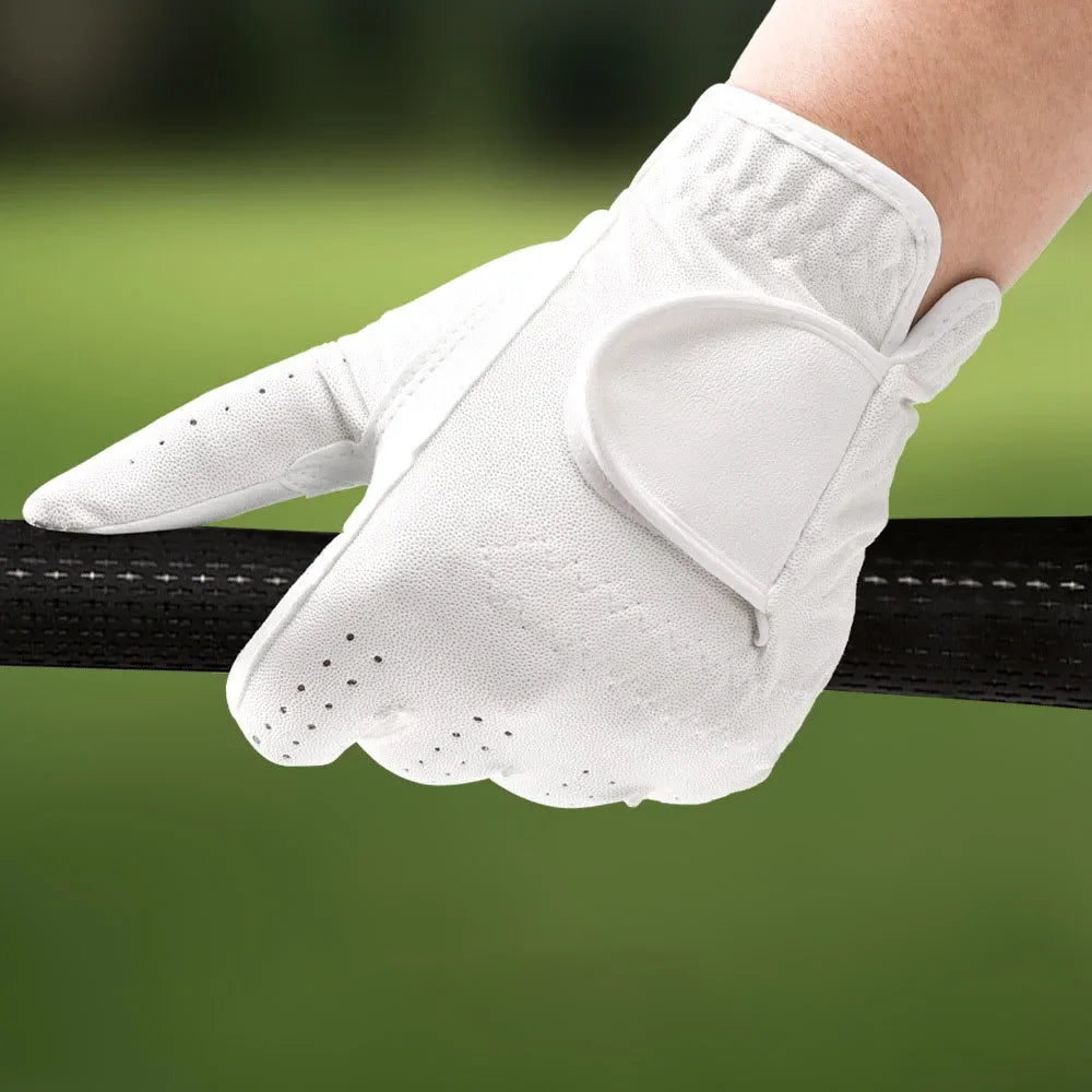 1Pc Professional Golf Glove Non-slip Soft Fabric Breathable Comfortable Golf Gloves Male Left Single High Quality White Gloves - Buy online at  Vibe In Cart.