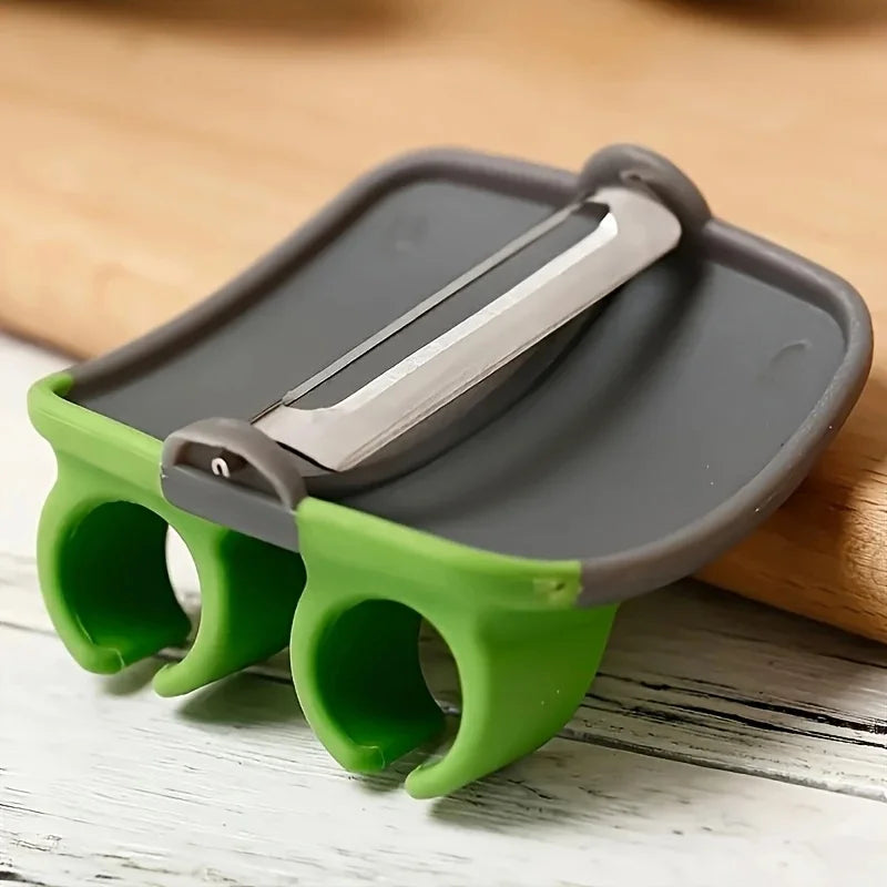 1 Easy and Convenient Black Green Peeler, Sharp Blade, Non Slip Grip, Suitable for Kitchen and Camping - Buy online at  Vibe In Cart.