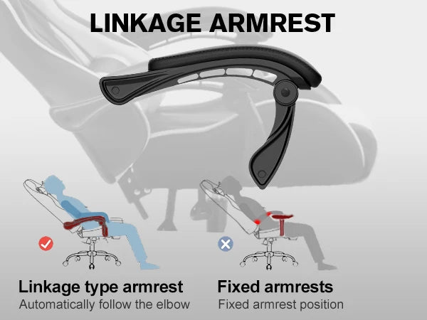 GTPLAYER Gaming Chair with Footrest, Lumbar Support, Adjustable Height, Swivel Seat, Headrest for Office or Gaming - Buy online at  Vibe In Cart.