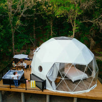 Geodesic Dome Tent for Outdoor Events and Hotel Use