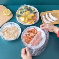 100 Piece White Cling Film, Food Packaging Bag, Suitable for Kitchen, Picnic, Barbecue - Food Contact Safety - Buy online at  Vibe In Cart.
