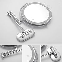 8 inch Makeup Mirror Chrome 3x/5x/7x/10x Magnifying Double Side USB Charging Bathroom 3 color light Smart Cosmetic Mirrors - Buy online at  Vibe In Cart.