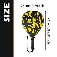 1 Pc Padel Tennis Racket Agility Non Slip Grip Beginners Racquet Physical Equipment for Kids Outdoor Garden Parent Summer Party - Buy online at  Vibe In Cart.