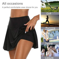 2024 Women Sport Shorts Skirts Summer Breathable Casual Fitness Quick Drying Running Skort Active Athletic Yoga Fitness Skirt - Buy online at  Vibe In Cart.
