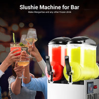 Commercial 6.4 Gal Margarita Machine 1050W Large Capacity Electric Slushy Frozen Drink Maker 24L Icy Treats Kitchen Appliance - Buy online at  Vibe In Cart.