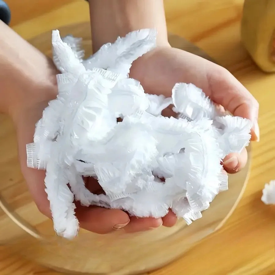 100 Piece White Cling Film, Food Packaging Bag, Suitable for Kitchen, Picnic, Barbecue - Food Contact Safety - Buy online at  Vibe In Cart.