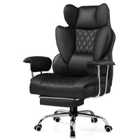 Big and Tall Gaming Chair with Pocket Spring Lumbar Support, Ergonomic Office Chair with Footrest - Buy online at  Vibe In Cart.