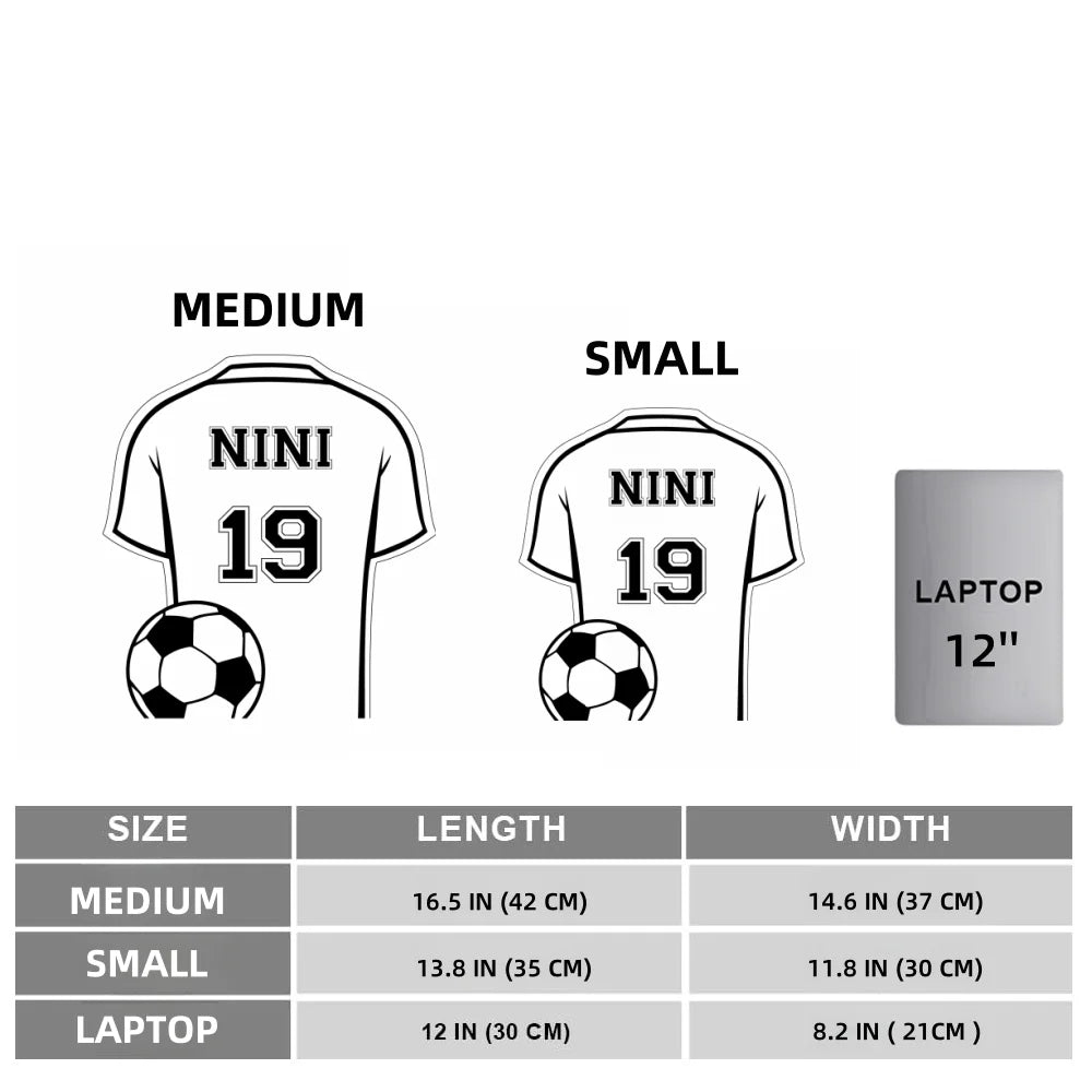 Custom Football Shirt LED Mirror - Personalized Acrylic Gift for Dad, Man Cave Wall Decor (Christmas/Birthday/Father's Day) - Buy online at  Vibe In Cart.