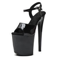 WUXIN H&P Women's Stripper Heels  8 in Platform Sandal Ankle-Strap Sexy Exotic Pole Dance Shoes 20 cm - Buy online at  Vibe In Cart.