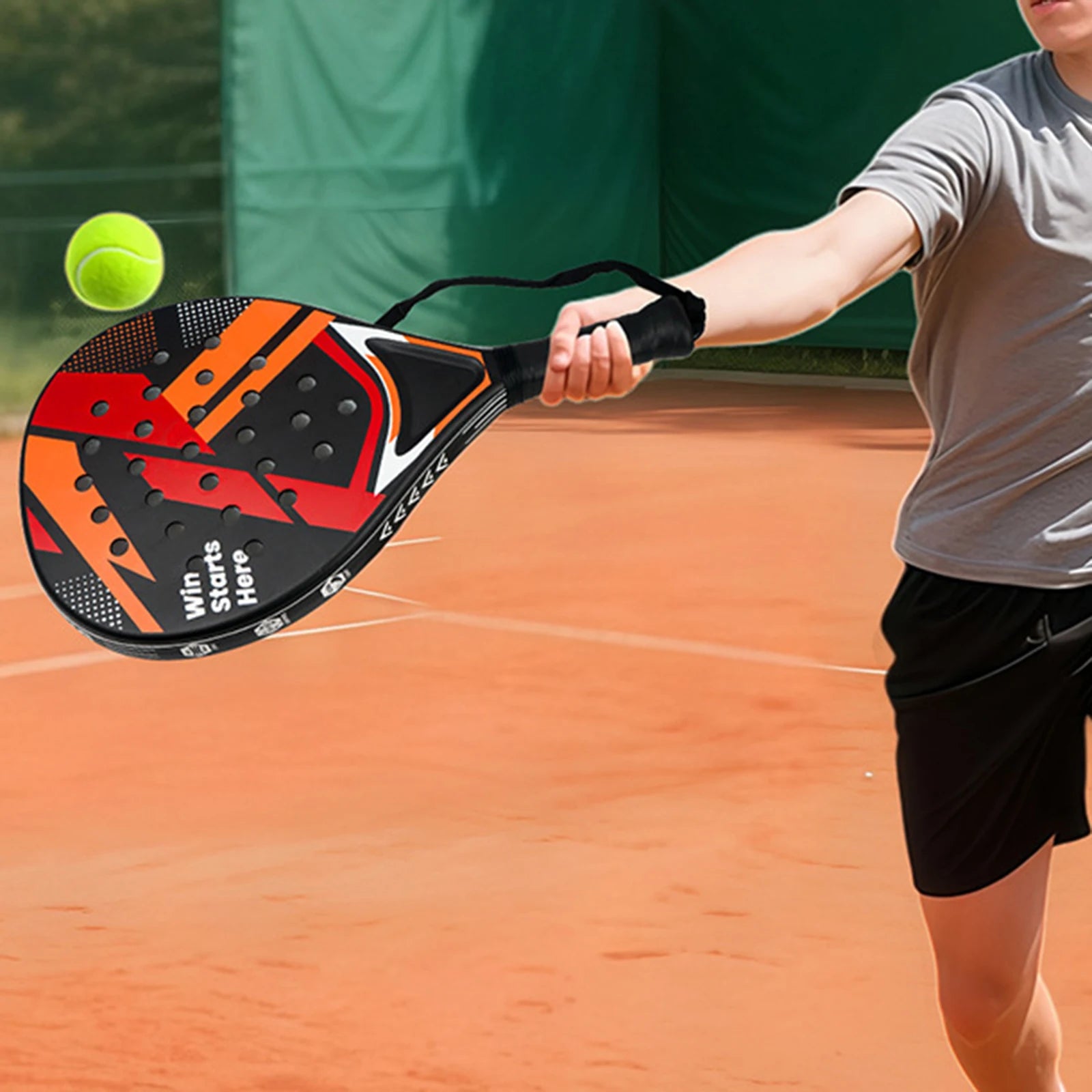 1 Pc Padel Tennis Racket Agility Non Slip Grip Beginners Racquet Physical Equipment for Kids Outdoor Garden Parent Summer Party - Buy online at  Vibe In Cart.