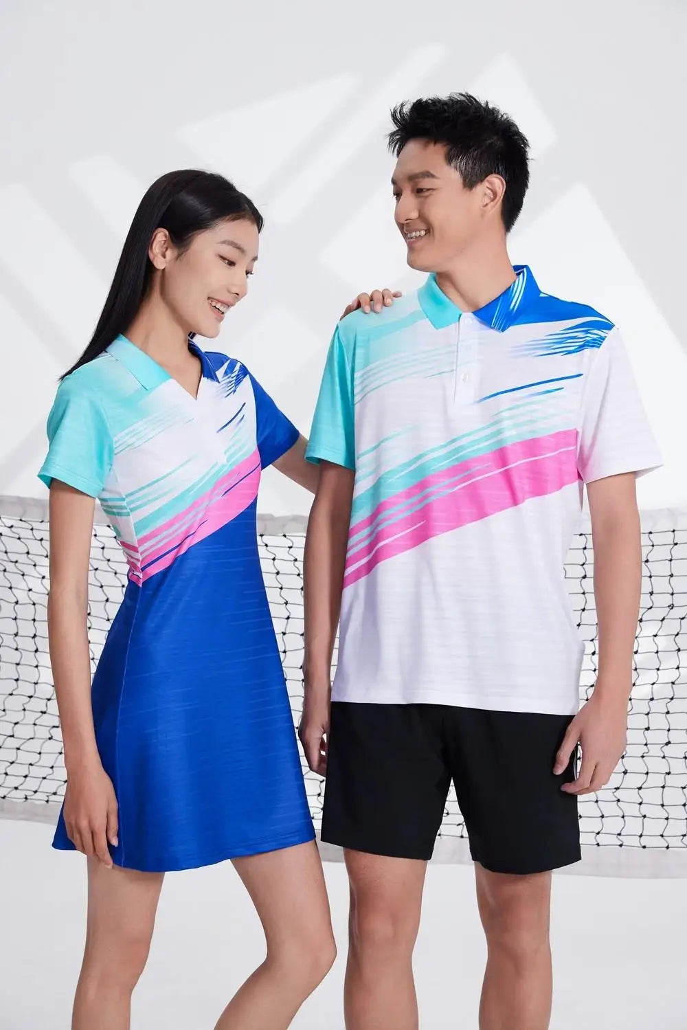 New Summer Women Tennis Dress Pickleball Skirt Golf Dress For Girls Knee Length Sports Dresses for Badminton Workout