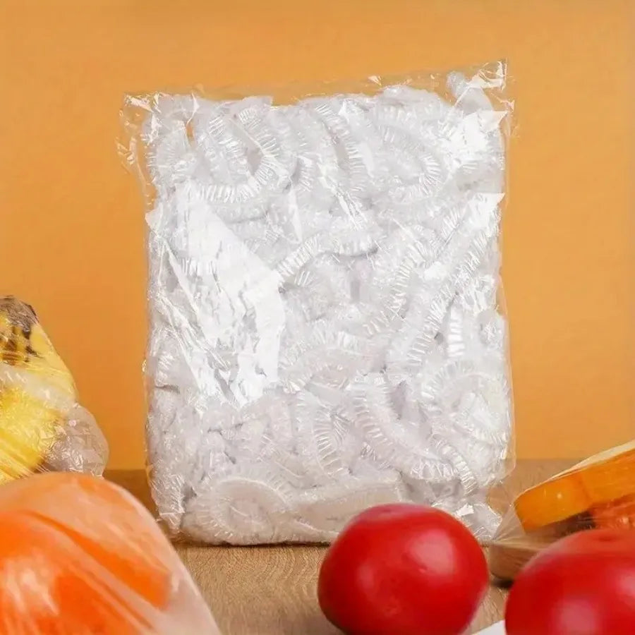 100 Piece White Cling Film, Food Packaging Bag, Suitable for Kitchen, Picnic, Barbecue - Food Contact Safety - Buy online at  Vibe In Cart.