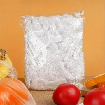 100 Piece White Cling Film, Food Packaging Bag, Suitable for Kitchen, Picnic, Barbecue - Food Contact Safety - Buy online at  Vibe In Cart.