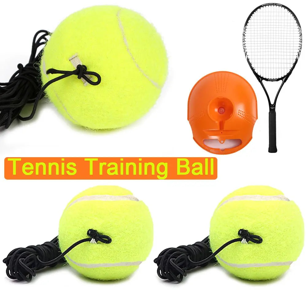 String Indoor Trainer Tennis Training Ball Elastic Rope Practice Rebound - Buy online at  Vibe In Cart.