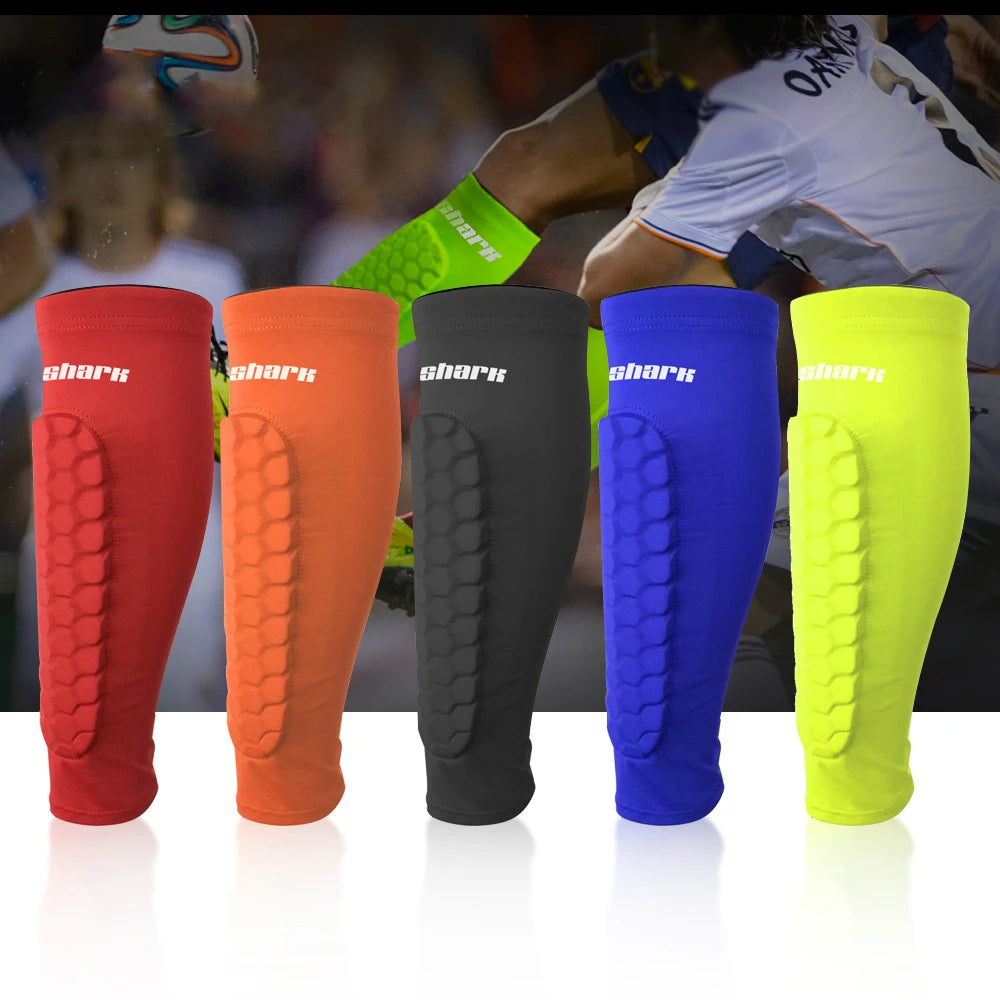 (XS-XL)Kids Children Teen Football Shin Guard Anti-collision Compression Gym Leg warmers Soccer Calf Sleeves Socks Protection - Buy online at  Vibe In Cart.