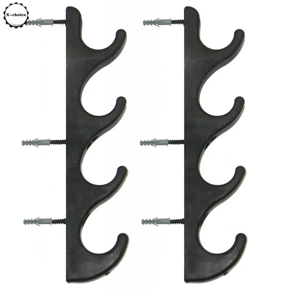 Golf Clubs Wall Storage Rack Holds Up to 4 Clubs for Home or Office