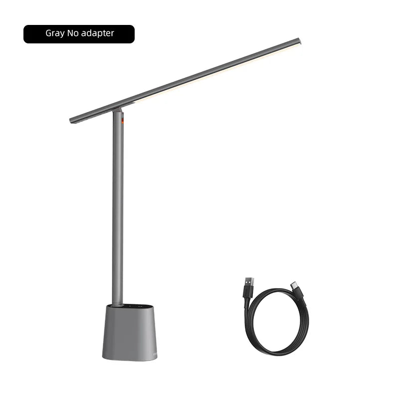 Dimmable LED Desk Lamp With Foldable Design And Adaptive Brightness
