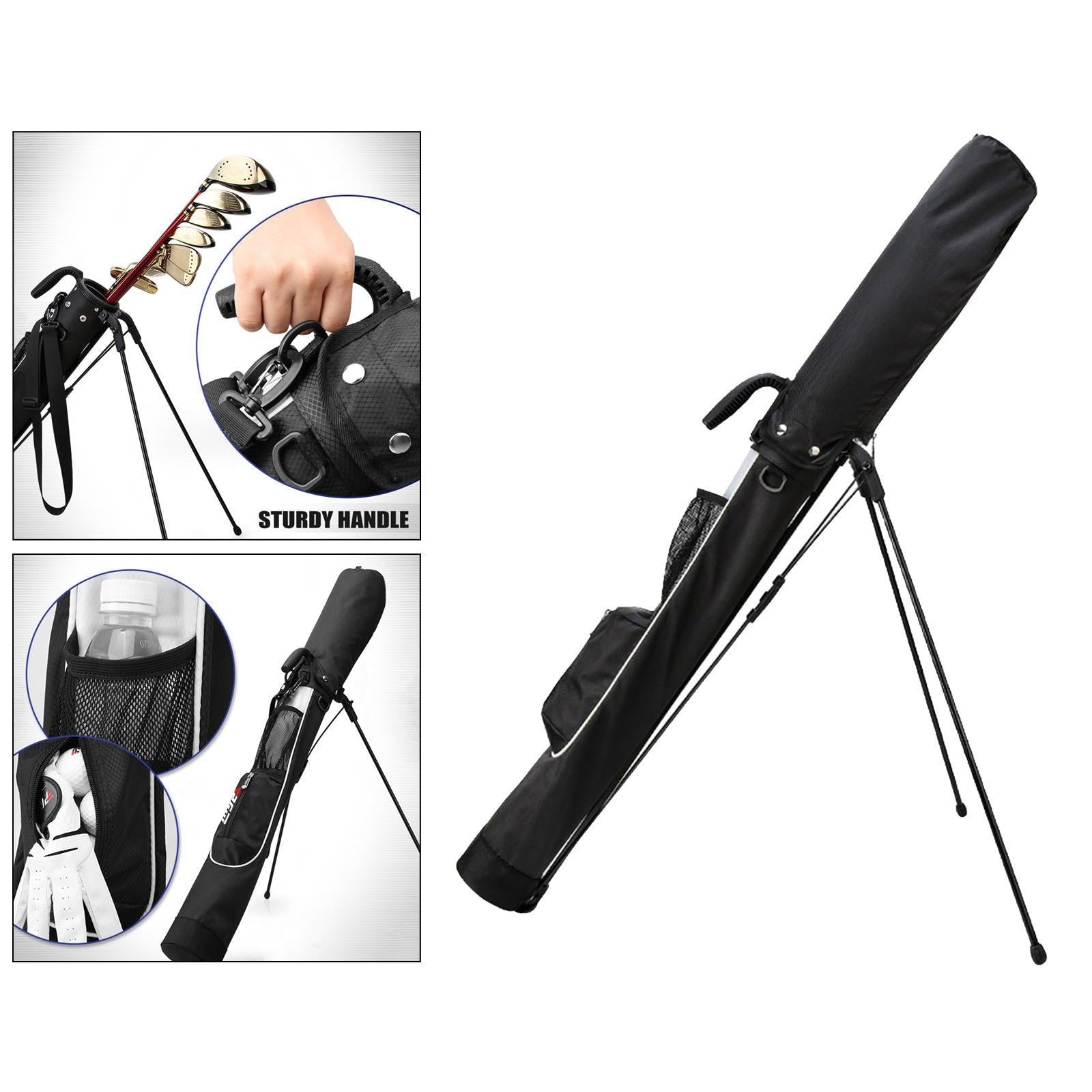 Lightweight Golf Stand Bag Pitch and Putt Bag Golf Gun Bag Waterproof Golf Bag Training Practice Range Equipments Accessories - Buy online at  Vibe In Cart.