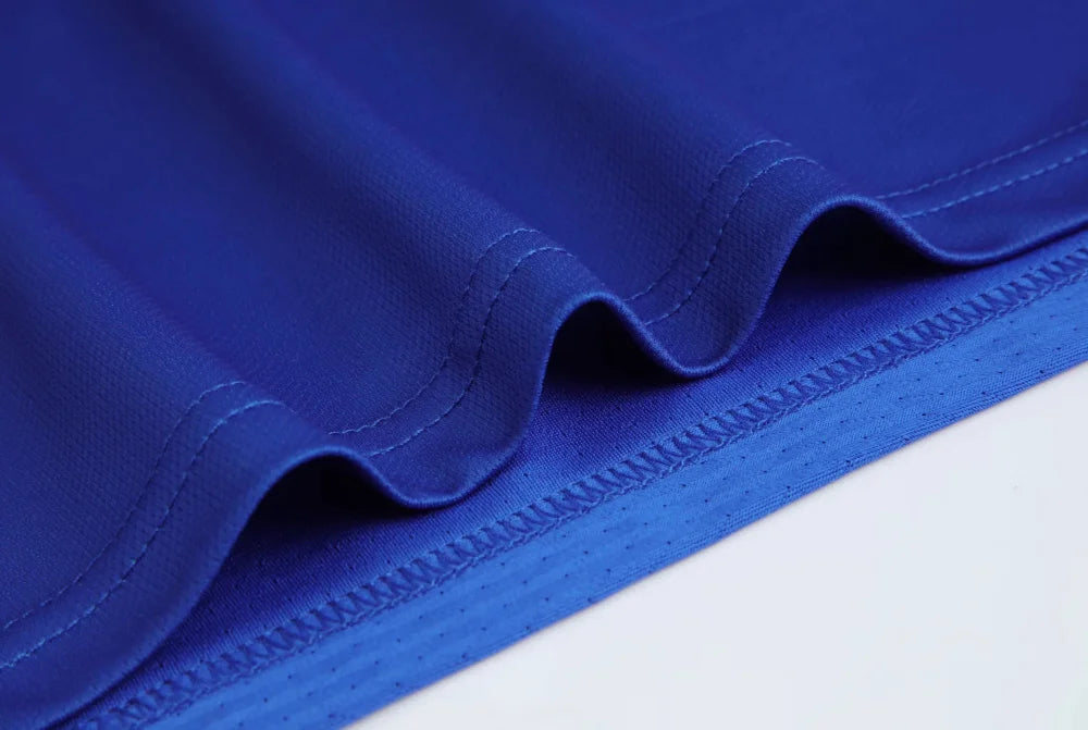 Men's and Boys' Polyester Football Jersey Set with Socks and Shin Guards