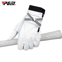 PGM Golf Gloves Women Sheepskin Breathable Palm Ladies Genuine Leather Sport Gloves Anti-Slip Training Mittens Elegant 1 Pair - Buy online at  Vibe In Cart.