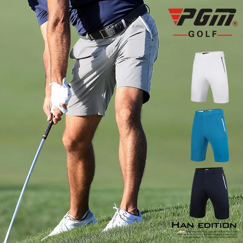 Summer Tennis Golf Men Shorts Golf Clothing Thin High Elastic Male Sweatpants Comfort Breathable Dry Fit Shorts Trouser XXS-XXXL