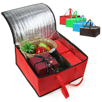 Insulated Waterproof Folding Cooler Bag for Picnics and Travel with Non-Woven Fabric