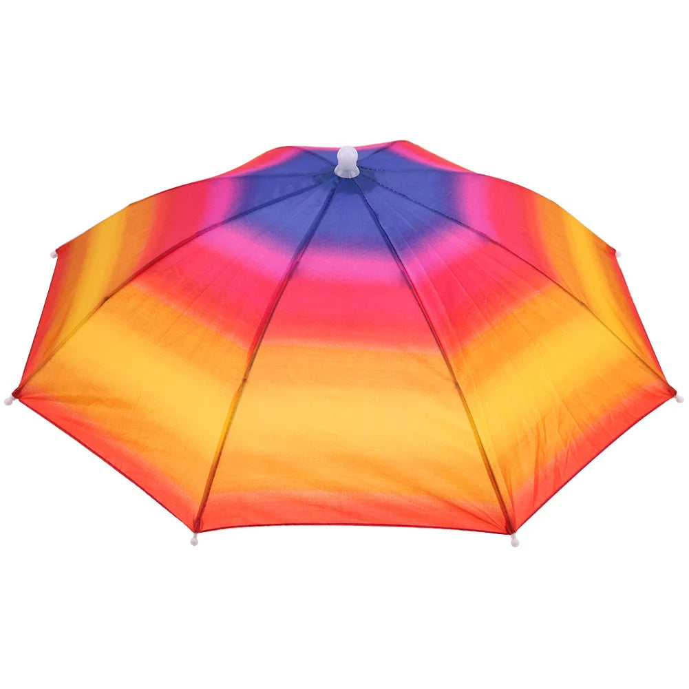 Portable Head Umbrella Hat Fishing Caps Anti-Rain Fishing Anti-Sun Umbrella Hat Adults Children Unisex Outdoor Pesca Sports Cap - Buy online at  Vibe In Cart.