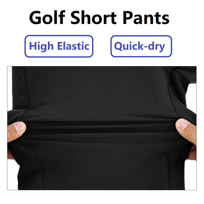 Pgm Summer Golf Shorts Men's Quick-Dry Sports Golf Trousers Male Breathable High Elastic Tennis Run Short Pants Casual Clothing - Buy online at  Vibe In Cart.