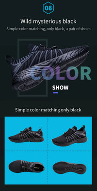 Unisex Waterproof Breathable Running Shoes For Outdoor Slip-On