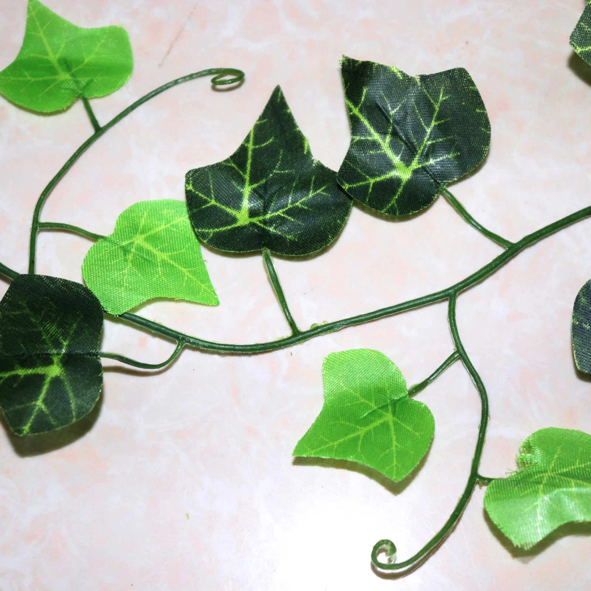 100pcs Leaf 1 piece 2.4M Home Decor Artificial Ivy Leaf Garland Plants Vine Fake Foliage Flowers Creeper Green Ivy Wreath - Buy online at  Vibe In Cart.