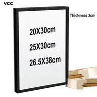 Nature Wooden Photo Picture Frame 20X30 25X30 26.5X38cm Black White Color Frame for Pictures Wall Poster Frame - Buy online at  Vibe In Cart.