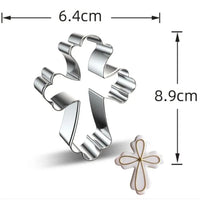 1pcs patisserie reposteria Easter cross Metal Cookie Cutter Fondant Cake Decor Tools Biscuit Mould Pastry Shop Bakeware - Buy online at  Vibe In Cart.